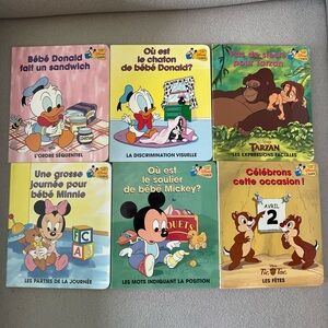 Disney French Board Book Bundle